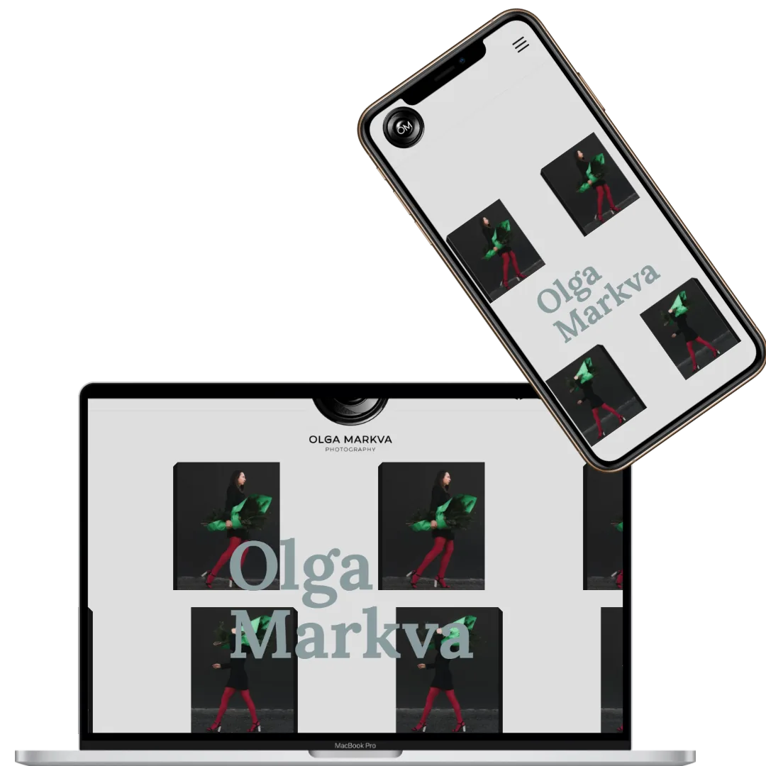 Вигляд проєкту Портфоліо фотографа